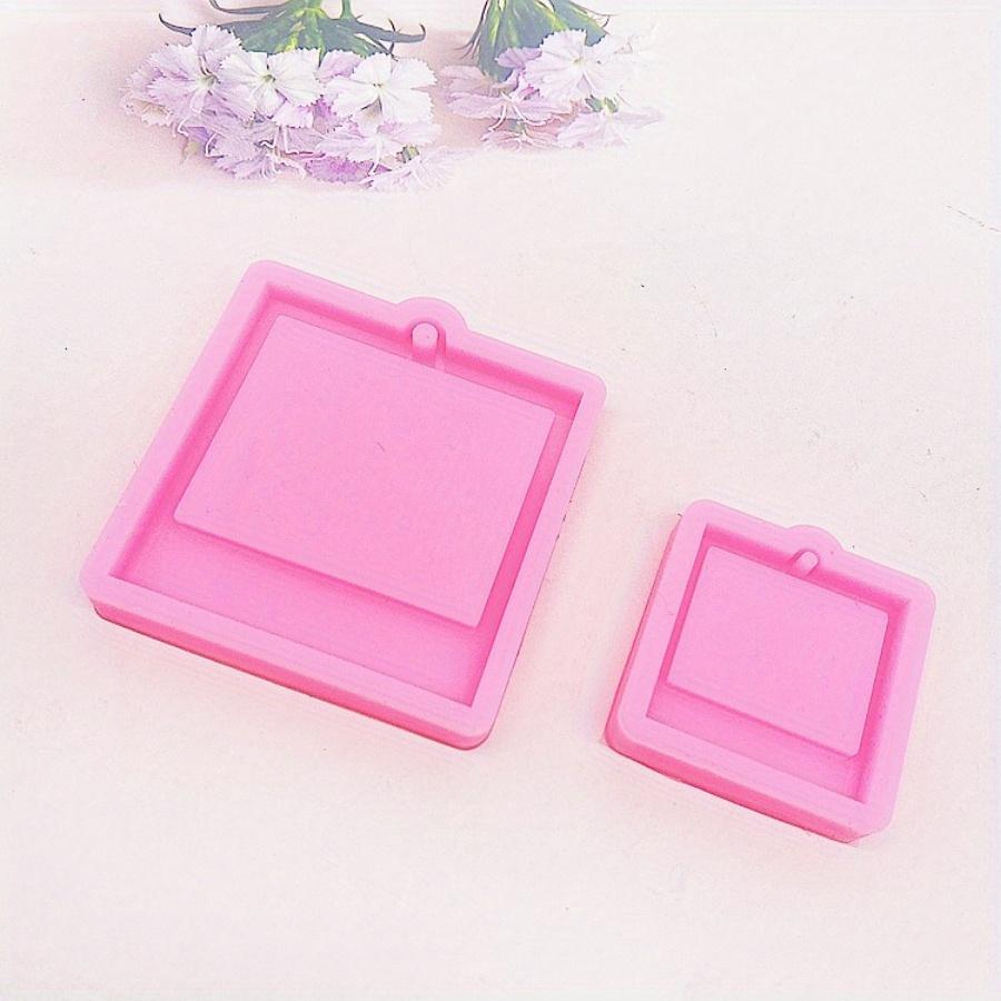 4 шт./компл. фоторамка брелок эпоксидная смола форма серьги кулон силиконовая форма полимерная глина ювелирные изделия ожерелье форма DIY смола ремесла