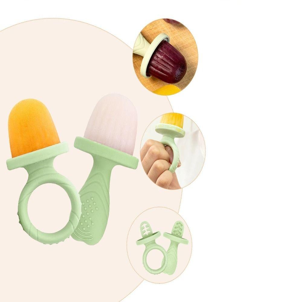 Reusable Homemade Popsicles Mold Set Food Grade Silicone DIY Homemade Ice Cream Mold