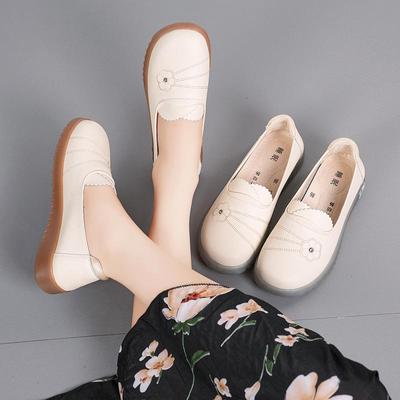 2025 Женские осенние туфли больших размеров с нескользящей подошвой - Супермягкие модные кроссовки для мам, Размеры 35-42