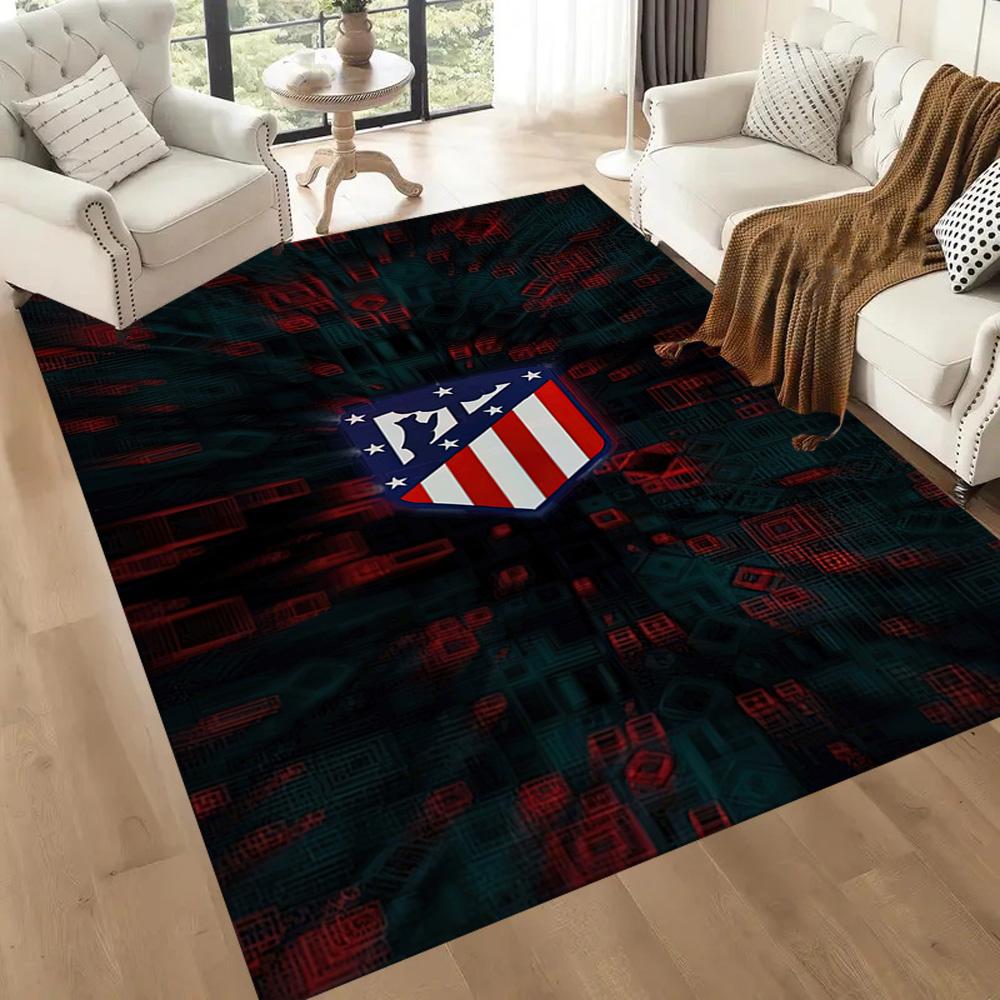 Atletico Madrid Floor Mat Suitable For Foyer Decorate Room Dining Room Hallway Antislip Rug Office Home Decor Gift For Festivals
