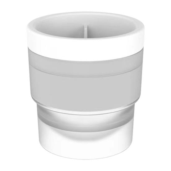 Силиконовая круглая форма для льда для коктейлей с виски, легкосъемная форма для кубиков льда с крышками, штабелируемые сферические льдогенераторы для напитков с бурбоном