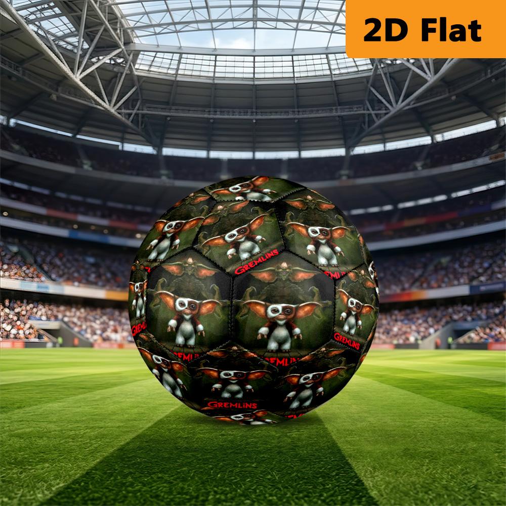Gremlins 35th Anniversary: Chaos Charm Soccer Ball Suitable for both training and competition Very elastic Wear-resistant and slip-resistant