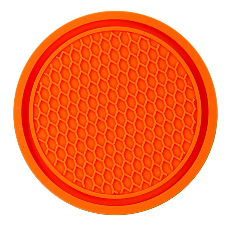 Автомобильный нескользящий коврик для стакана с водой, украшение из стразов, автосалон для гаджетов для автомобиля, фигурка Suzuki Jimny Bobblehead