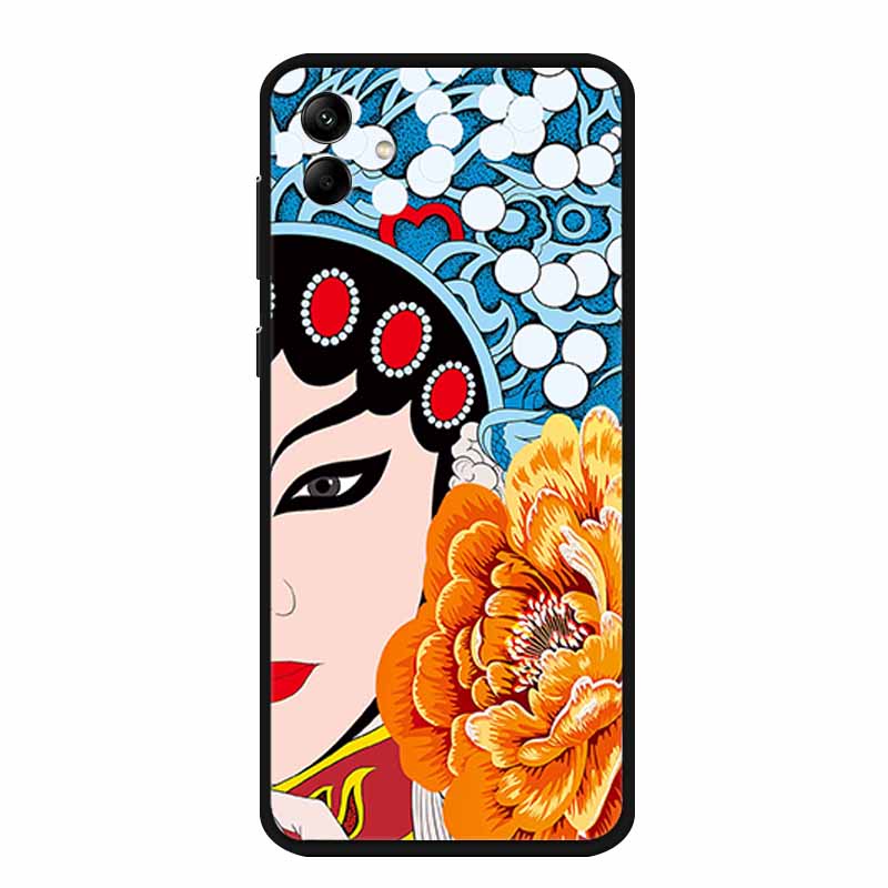 3D чехол для телефона Samsung A07 A17 Рельефный Цветочный чехол Силиконовый Мягкий Защитный Funda для Samsung Galaxy A 07 17 Бампер