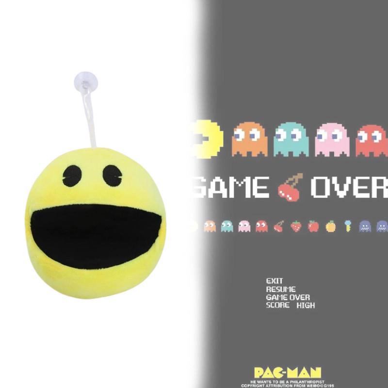 Плюшевая игрушка Пак-мэн Ярко-желтый Милый Мягкая Набивная Кукла Детский Подарок