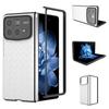 Чехол для Xiaomi Mix Fold 4 5G с плетеной текстурой, покрытие из ПУ-кожи, ПК, чехол для мобильного телефона