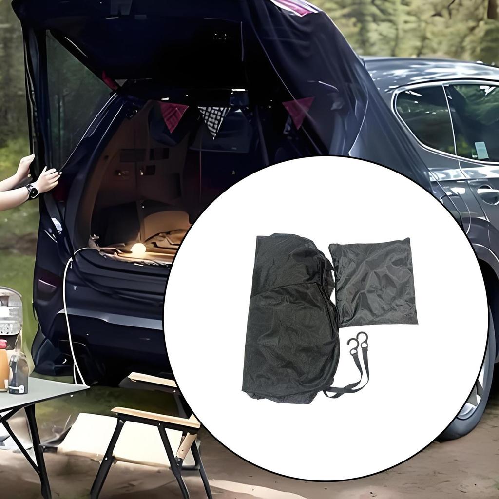 Car Tailgate Mesh Screen Easy to Install Sturdy High Density Multipurpose Ventilation Trunk Mesh Cover for Truck Automotive