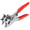 Belt Hole Punch Plier Multi Function Leather Punching Machine Watchband Hole Puncher Tool