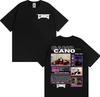 Rapper Cano Triana Tour 2025 Graphic T Shirt Men Women Y2k Fashion Hip Hop Oversized T-shirts Casual Cotton Short Sleeve T-shirt