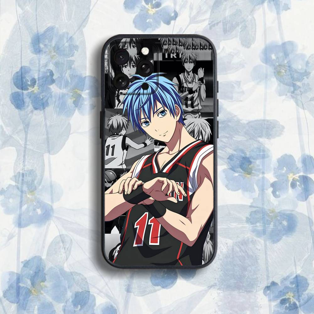 K-Kuroko's B-Basketball  Phone Case For iPhone 17,16,15,14,13,12,Pro,Max,Plus,E,SE4,Air,Mini Black Soft Box