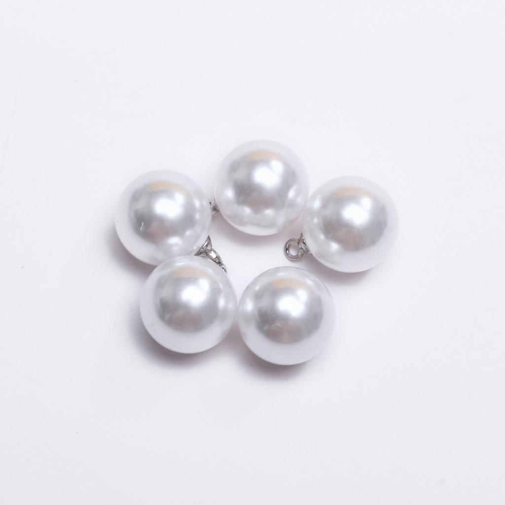 Подвеска Белый жемчуг Модные серьги Аксессуары Бусины россыпью 5/10 шт 4-16 мм Жемчужное ожерелье Материалы Имитация жемчуга DIY Изготовление ювелирных изделий бусины