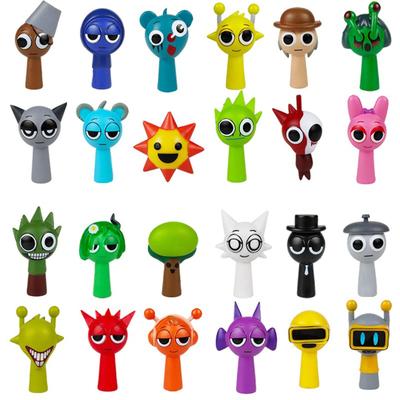 Набор из 24 фигурок Splunky (4-5cm) Мини-игрушки Splunky Коллекционные игрушки Подарки на день рождения (Набор из 24 шт.)
