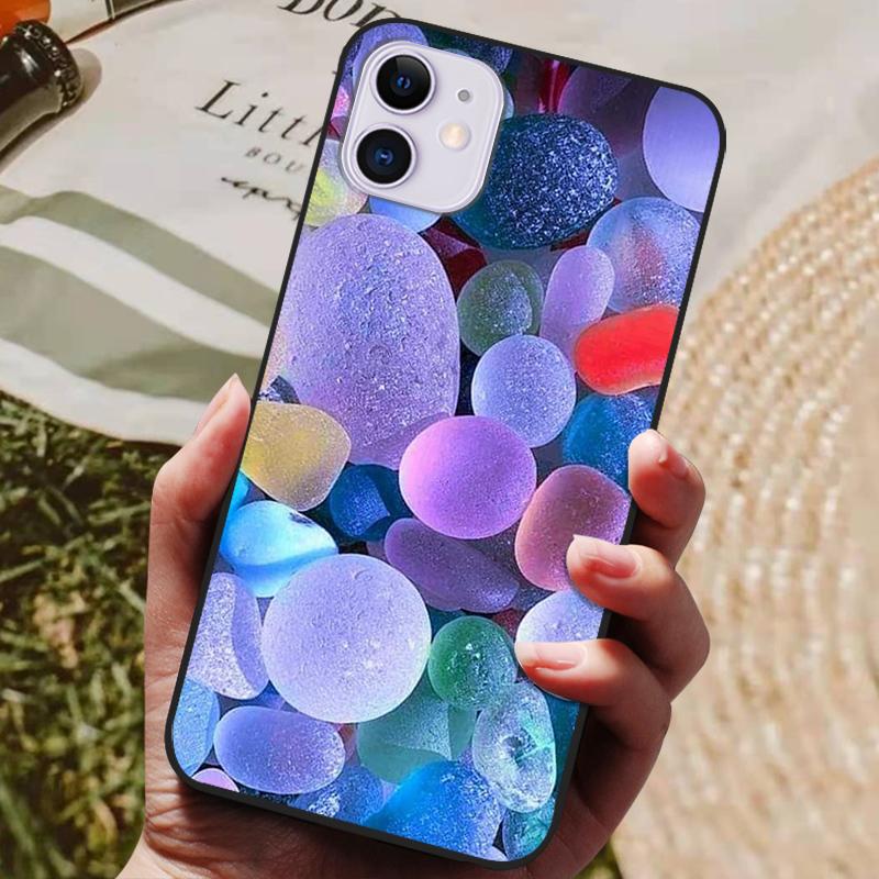 Для Apple iPhone 12 pro max Чехол Силиконовая Задняя Крышка Чехол для Телефона Для iPhone 12 Mini pro Max 12Pro Мягкий Чехол роскошный Fundas Чехлы