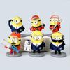 Миньоны Злые Миньоны ПВХ Коллекционная Модель Игрушка Со Сборкой Для Детей И Украшение Торта