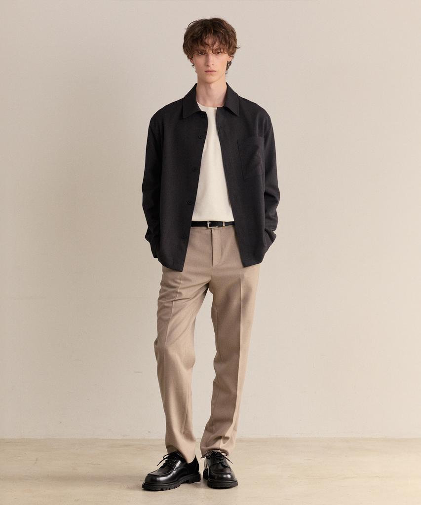 MINDBRIDGE Tapered Two-Tone Elastic Waist Pants - 4 Colors (Type B)