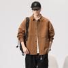 American Tooling Jacket Men'S Loose Shirt Jacket Men'S Casual Trend Ruffian Shirt