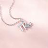 Original Design Twelve Constellations Series Scorpio Necklace Women's Fashion Simple Zircon Commuter Stainless Steel Collarbone Chain