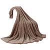 Sofa Throw Blanket Super Soft Warm Solid Color Wear Resistant Non-Fading Friendly To Skin Machine Washable Bedding Blanket