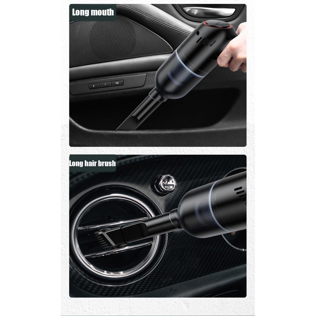 45000Pa Wireless Car Vacuum Cleaner Cordless Handheld Auto Vacuum Home & Car Dual Use Mini Vacuum Cleaner With Built-in Battrery