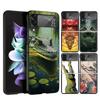 Чехол-накладка для телефона с рисунком крокодила для Samsung Galaxy Z Flip 7 6 5 4 3 5G Flip7 Flip6 Flip5 Flip4 Flip3 Черный Fundas Shell Galaxy