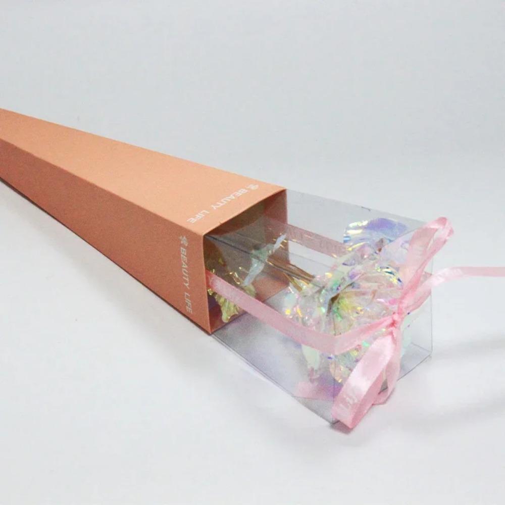 Искусственные золотые цветы Роза с покрытием из 24-каратной фольги Подарок на День святого Валентина для жены Свадьба День матери Вечная любовь Золотые розы