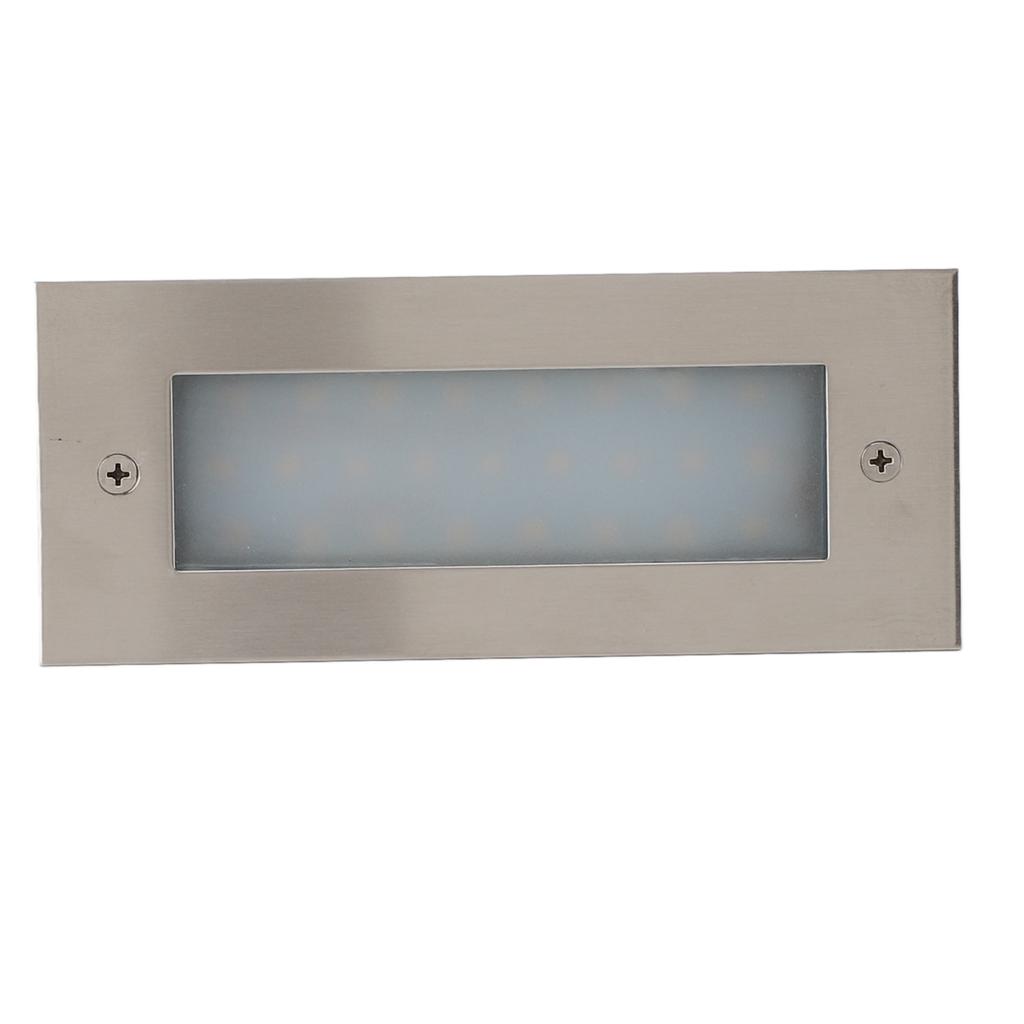 LED Step Light Indoor Outdoor Aluminum Alloy Waterproof Embedded Stair Wall Light 85 To 265V