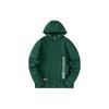 Anta Champion Trail Running Series Letter Zipper Hooded Sports Jacket Unisex Jackets Warm-Jade-Green 172420703-2