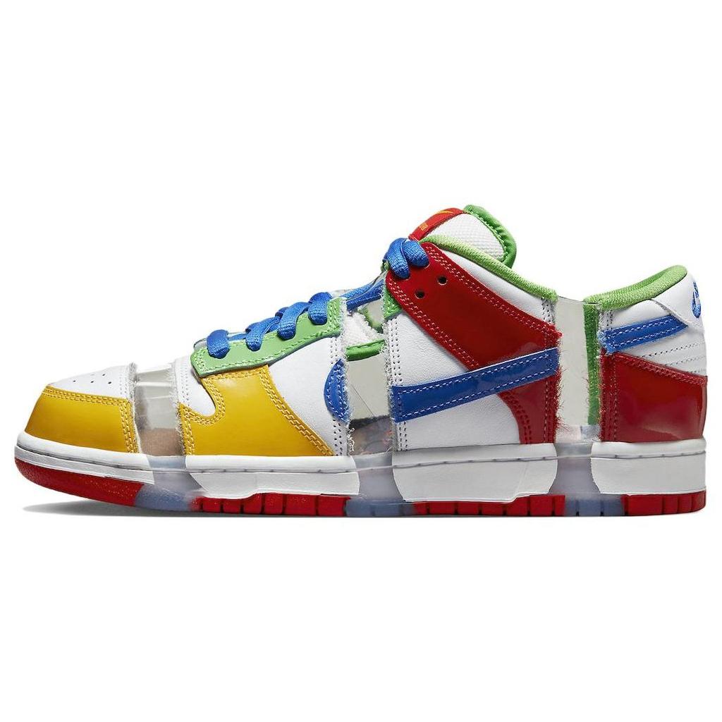 Nike Dunk Low SB Sandy Bodecker Unisex Sneakers Multi-Color White Hyper-Royal FD8777-100