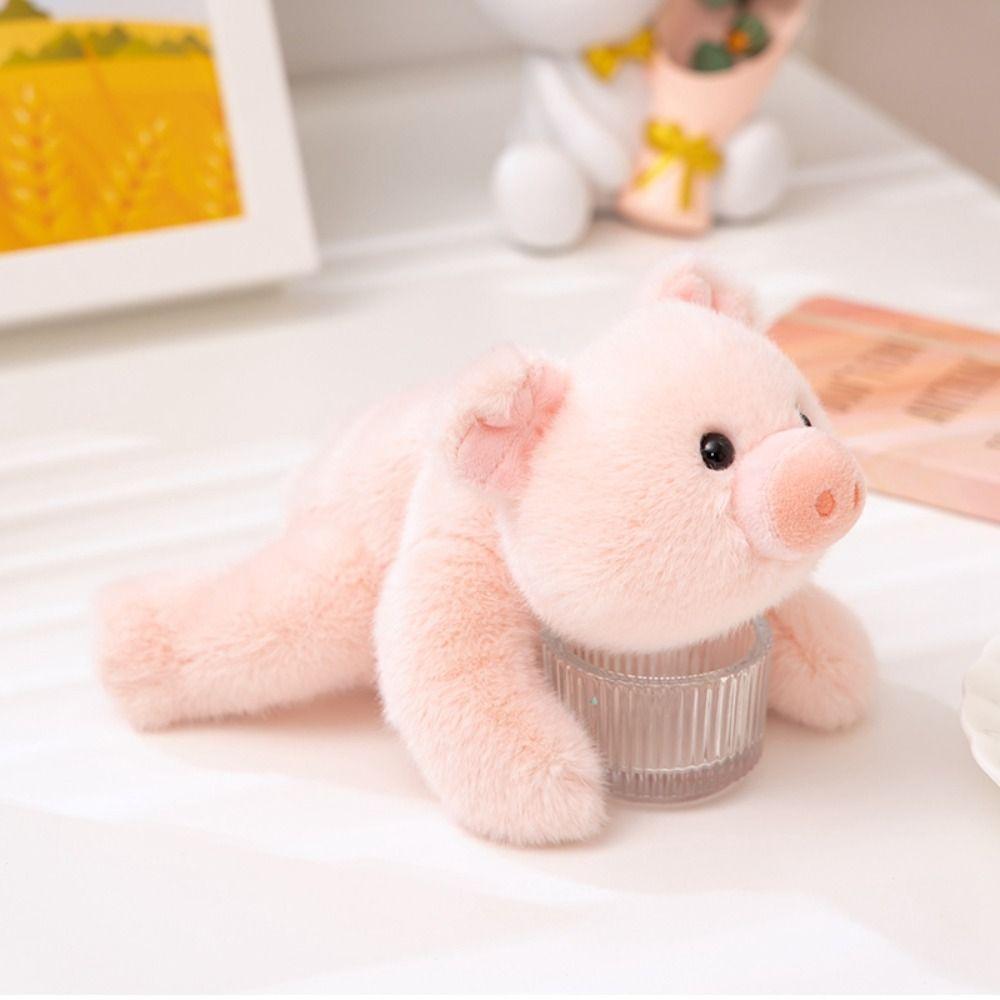 Sloth Husky Plush Lying Animal Table Ornament Stuffed Animal Doll Raccoon Bear Plush Home Decor