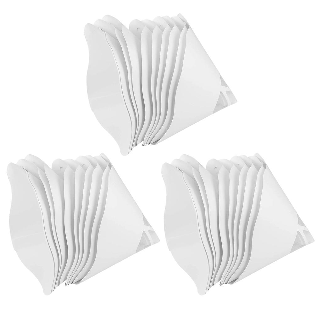 Фотоотверждаемые аксессуары для 3D-принтеров Бумажный фильтр LCD DLP Смола Толстый бумажный фильтр Воронка 100 ячеек Одноразовый