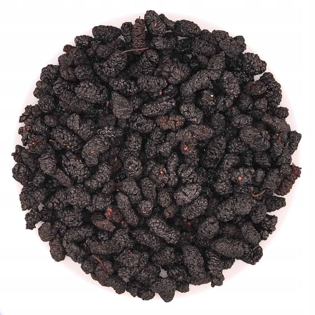 Morwa czarna cała suszona - 100g Naturalna słodycz bez dodatku cukru