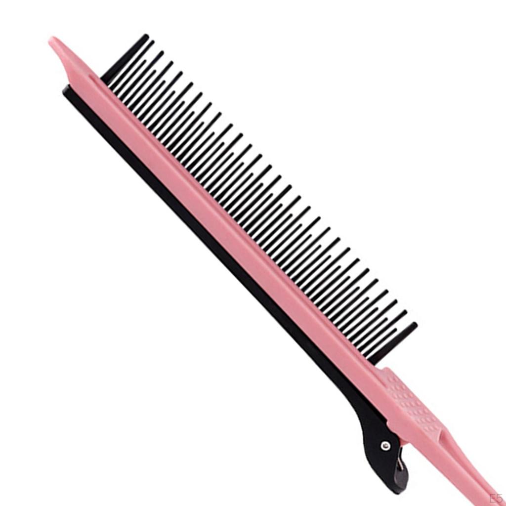 Professional Portable Tail Comb Flat Iron Parting for Hairdressing Highlight Dyeing