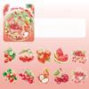 10 Pcs INS Fruit Grape Strawberry Lemon  for Journaling Planner Scrapbooking Material Sticker Creative DIY Decoration Stationery