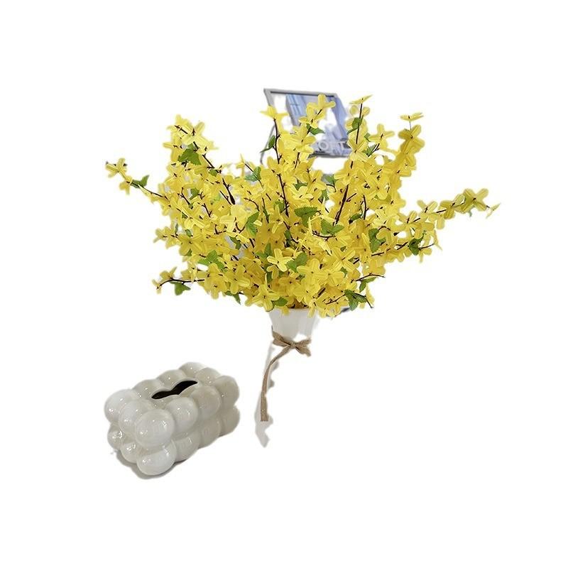 Winter Jasmine Wedding Artificial Flowers With Lifelike Design For Home Decor And Event Backdrops