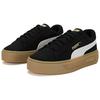(WMNS) PUMA Smash Platform v3 SD 'Black' Women's 391942-02