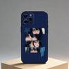Чехол для телефона EPC Singer B-BillieS Для iPhone17,16,15,14,13,12 Plus,Max Мягкий Силиконовый Черный Чехол
