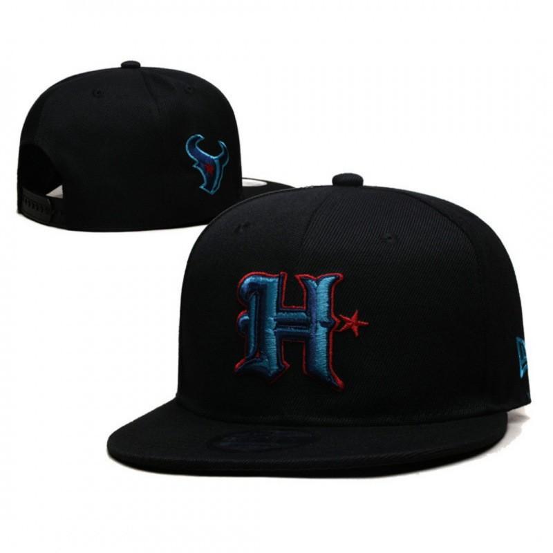 NFL Adjustable Snapback Hat Flat Brim Baseball Cap Letter Print Street Style