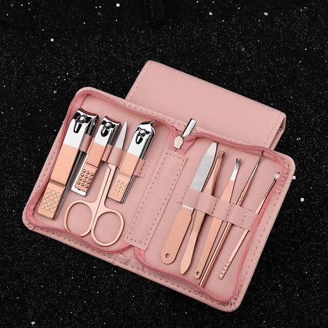 Набор кусачек для ногтей, плоскогубцы для омертвевшей кожи, набор принадлежностей для ногтей, кусачки, нож для педикюра, инструмент для маникюра с пазами для ногтей