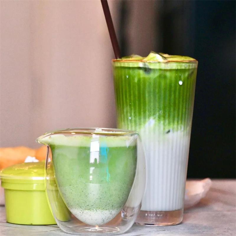 Ручной работы 200 мл Термостойкий Двухслойный Стеклянный Чайный Стакан Чайные Заварники Чахай Чайник для Чая Китайская Чашка для Чая Кунг-фу Кофейные Чашки