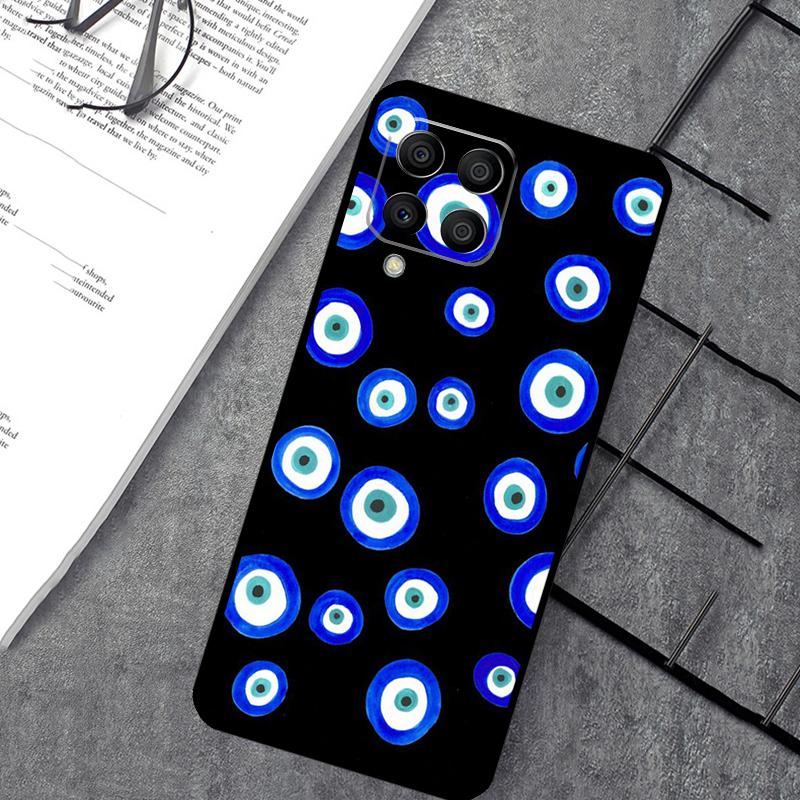 Evil Eyes Case For Samsung Galaxy M55 M31 M13 M11 M12 M14 M15 M06 M16 M36 M56 M53 M32 M52 M35 M34 M54