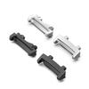 Stainless Steel Watch Band Adapter Clasp Connectors for 22mm Straps Long Durability