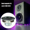 2Pcs 45mm 4Ohm 8W Portable Speakers 1.7inch 16 Cores Small Full Ranges Rubber Side Inner Magnetic Speaker Replacement
