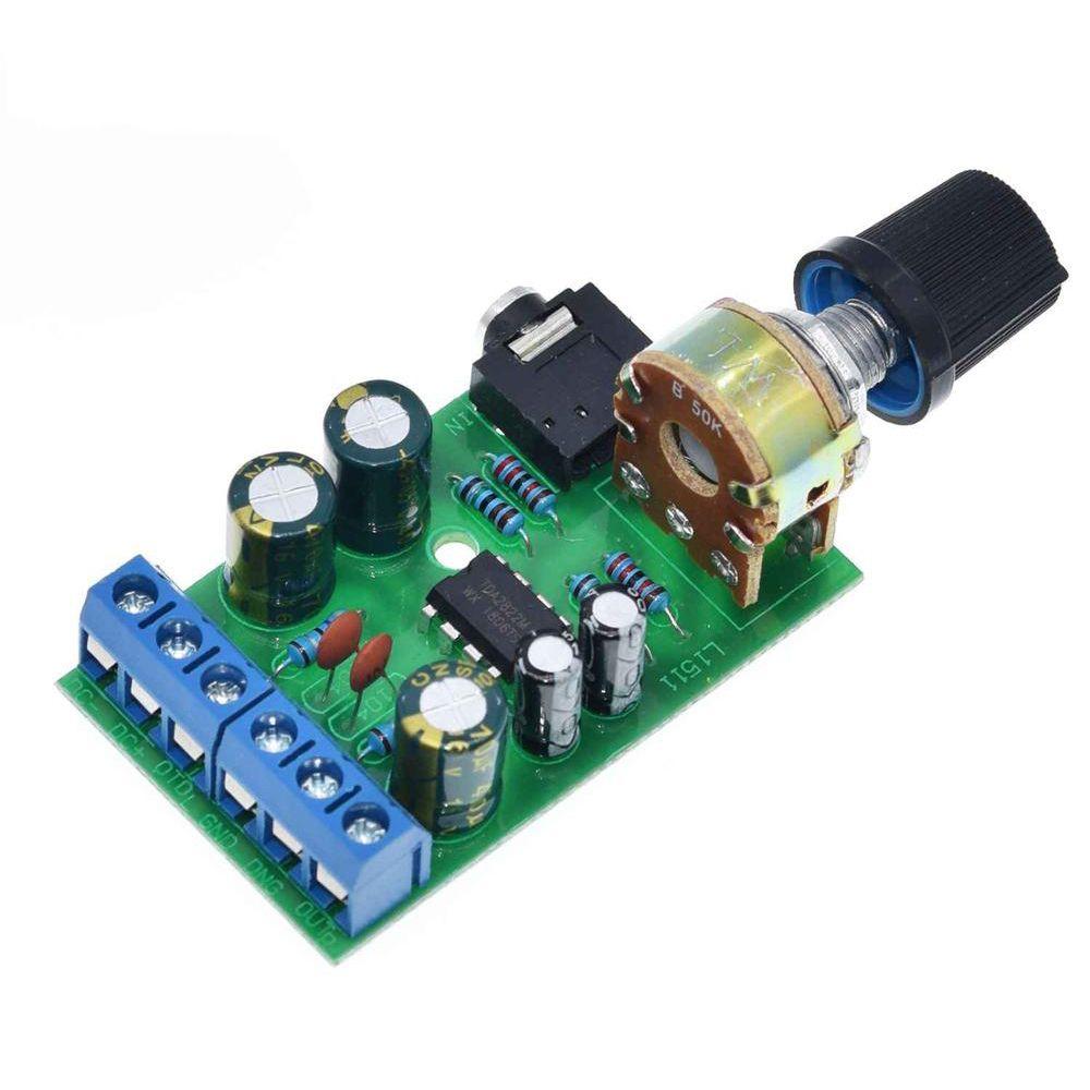 Electronic 3.5mm 2.0 Channel TDA2822M Amplifier Stereo Module Amp Board