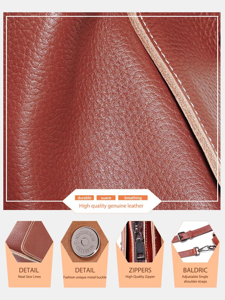 Сумка Zency из коровьей кожи через плечо, маленькая женская сумка через плечо