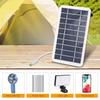 Пауэрбанк для телефона, для кемпинга на открытом воздухе, для дома, портативная солнечная панель 5 В 2 Вт, солнечная пластина с USB, безопасная зарядка, стабилизация, зарядное устройство для аккумулятора