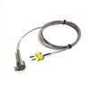 Strong Magnetic Adsorption Thermocouple Temperature Sensor 0-450 Degree  K type Plug with Stainless Steel Shielded Wire