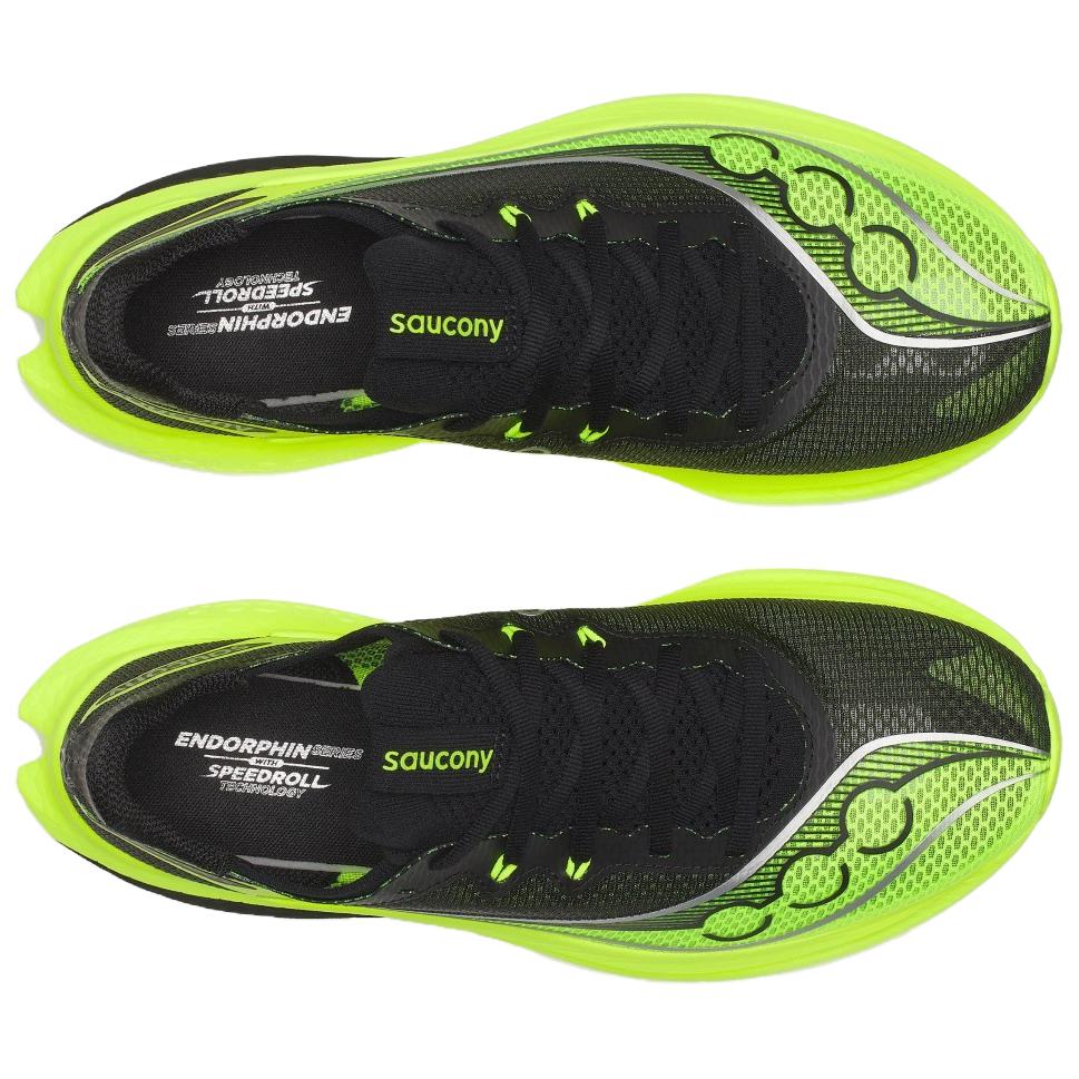 SAUCONY Кроссовки для бега Endorphin Pro 5 Мужские Зелено-Черные Зарубежная Версия S21064-130