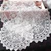 Lace Table Mat Round Coaster Dish Cloth Bowl Cup Tableware Mats European Style Embroidery Table Runner Vase Decorative