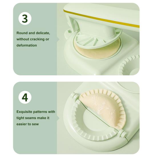 Dumpling Maker 2-in-1 Portable Multifunction Manual for Quick Empanada Dumpling Making Dumpling Maker Press Kitchen Use