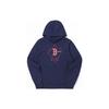 Nike X MLB Hoodie Boston Red Sox Letter Logo Print Pullover Long Sleeve Kids Hoodies Navy 3Z3B7SBF7-BOS
